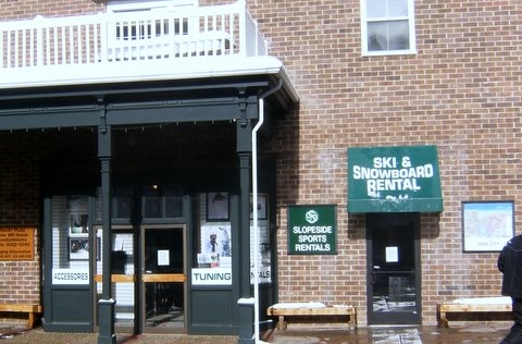 slope side sports storefront